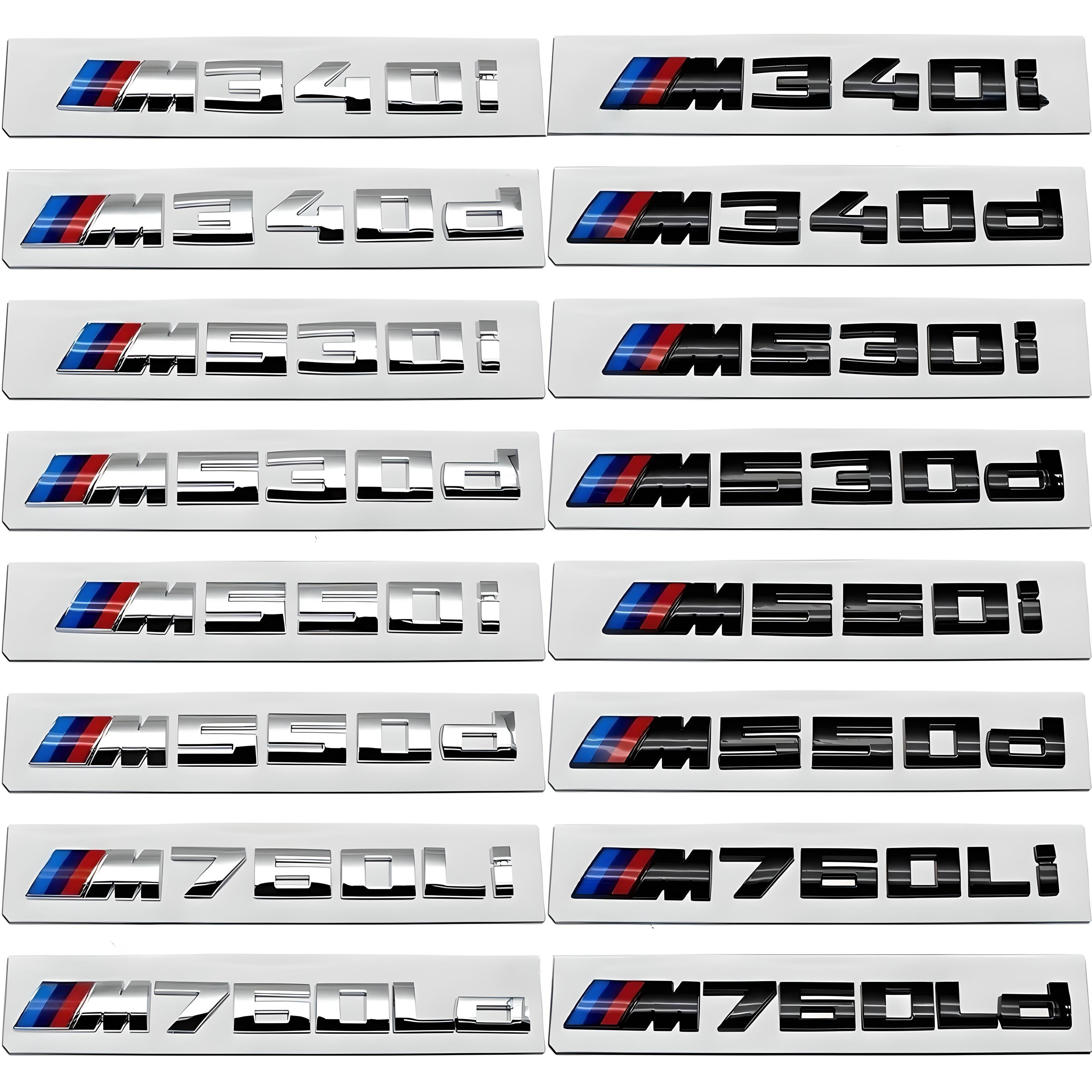BMW ///M Series Model Badge - The Beamer Shop