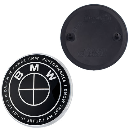 BMW 50th Anniversary Badge | Full Black