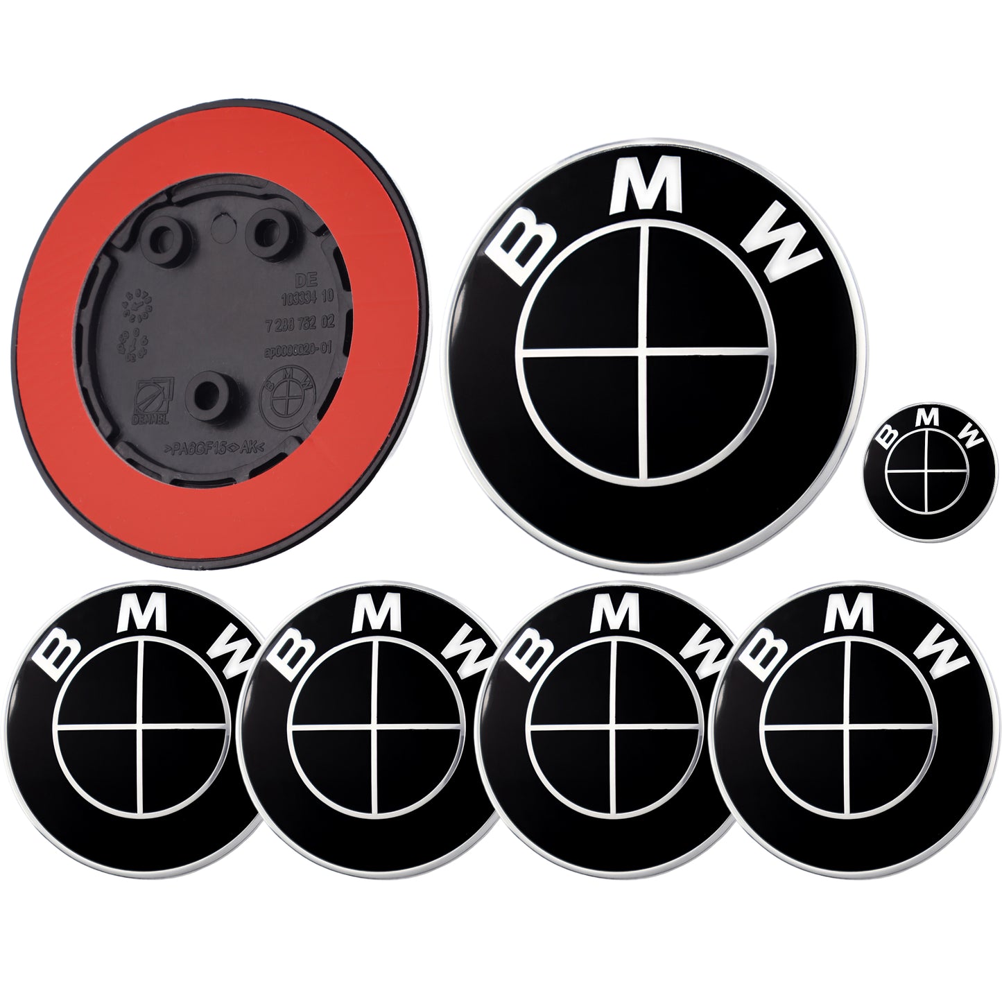 BMW Emblem | Voll Schwarz