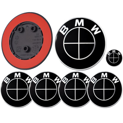 BMW Emblem | Voll Schwarz
