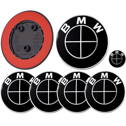 BMW Emblem | Voll Schwarz