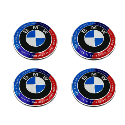 50TH ANNIVERSARY BADGE | Blue & Red