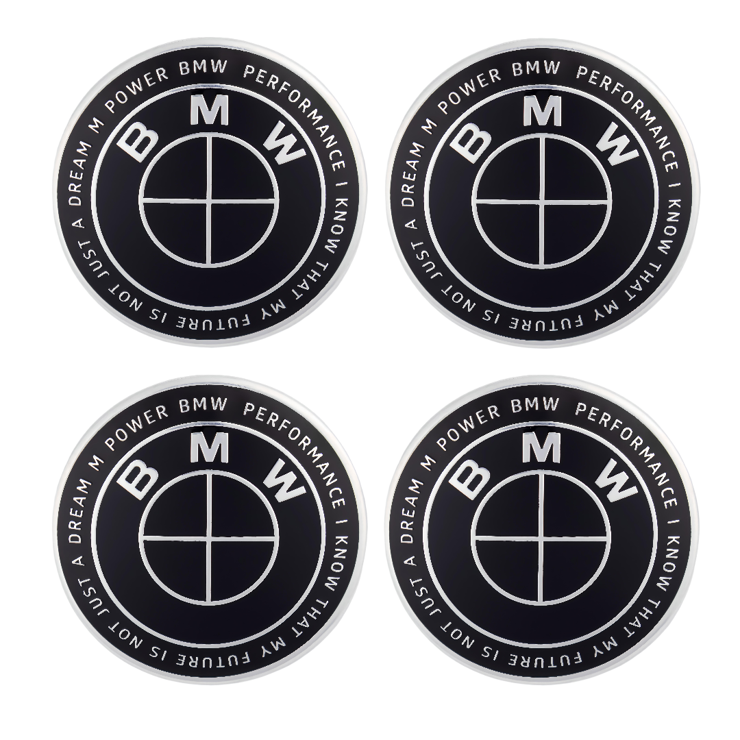 BMW 50th Anniversary Badge | Full Black