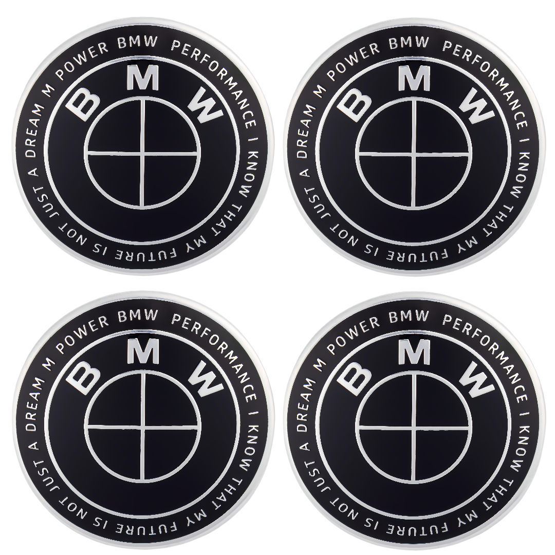 BMW 50th Anniversary Badge | Full Black