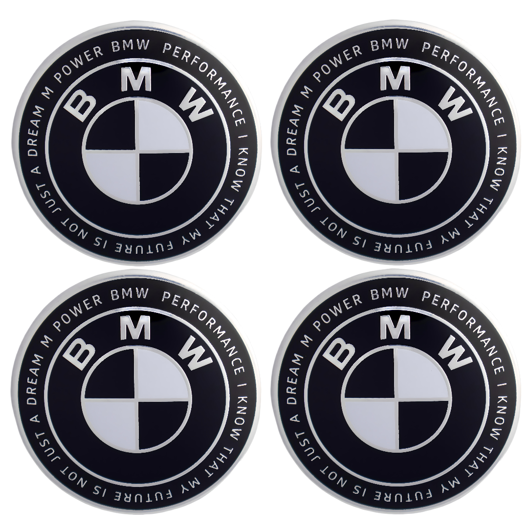 BMW 50th Anniversary Badge | Black & White