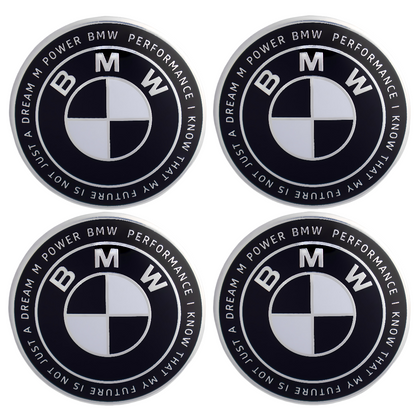 BMW 50th Anniversary Badge | Black & White