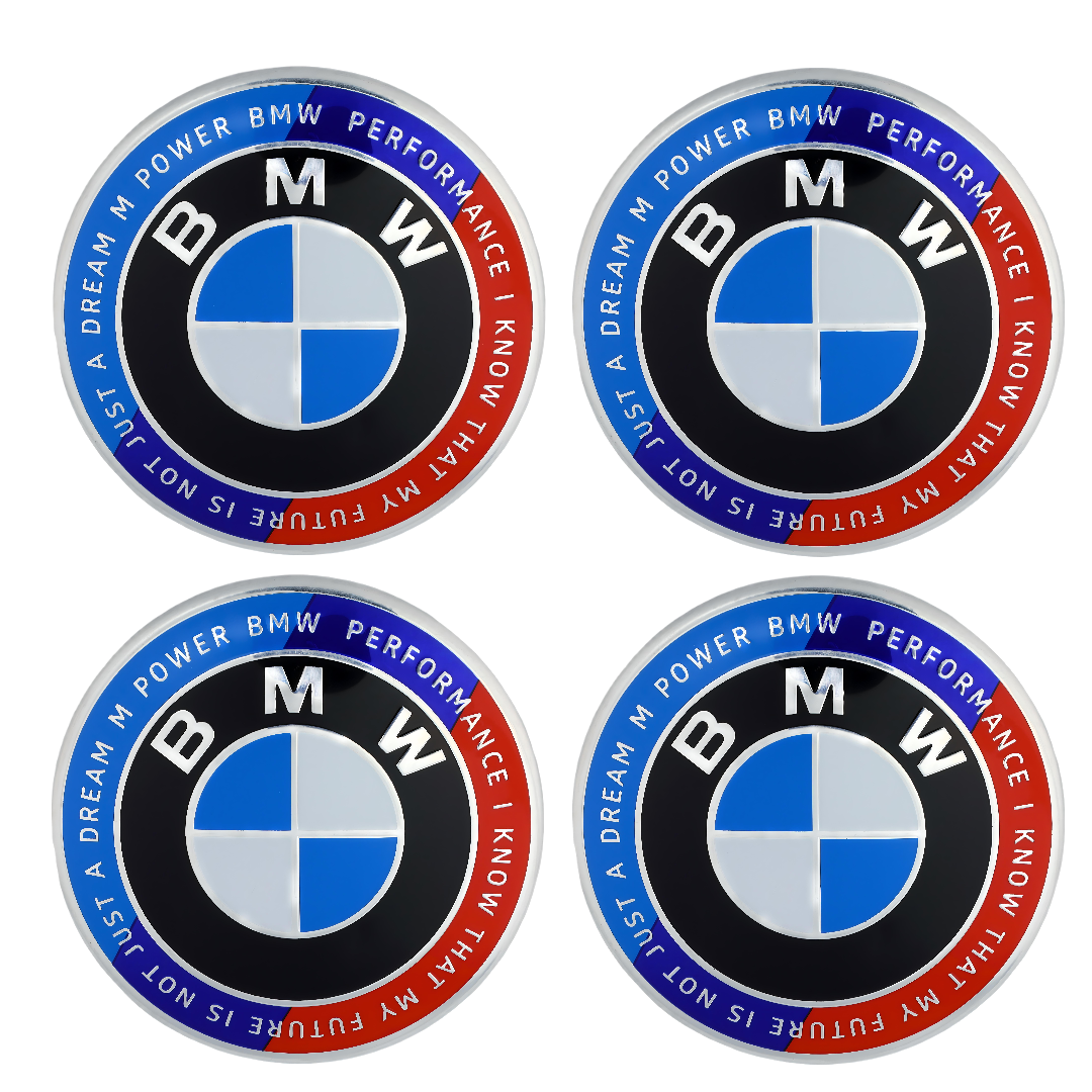 BMW 50th Anniversary Badge | Blue & Red
