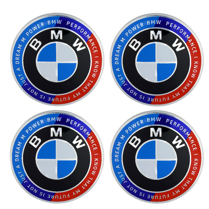 BMW 50th Anniversary Badge | Blue & Red