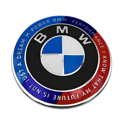 BMW 50th Anniversary Badge | Blue & Red