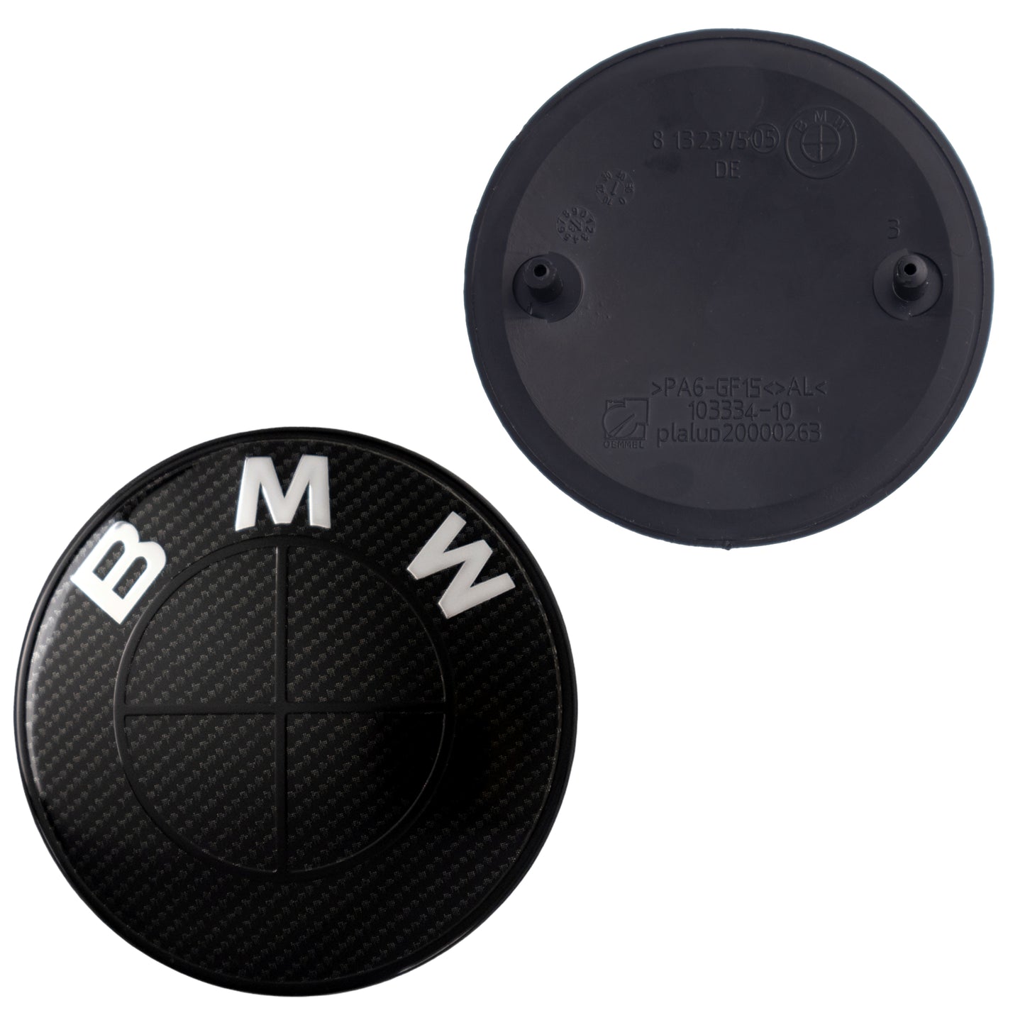 BMW Badge | Black Carbon