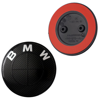 BMW Badge | Black Carbon