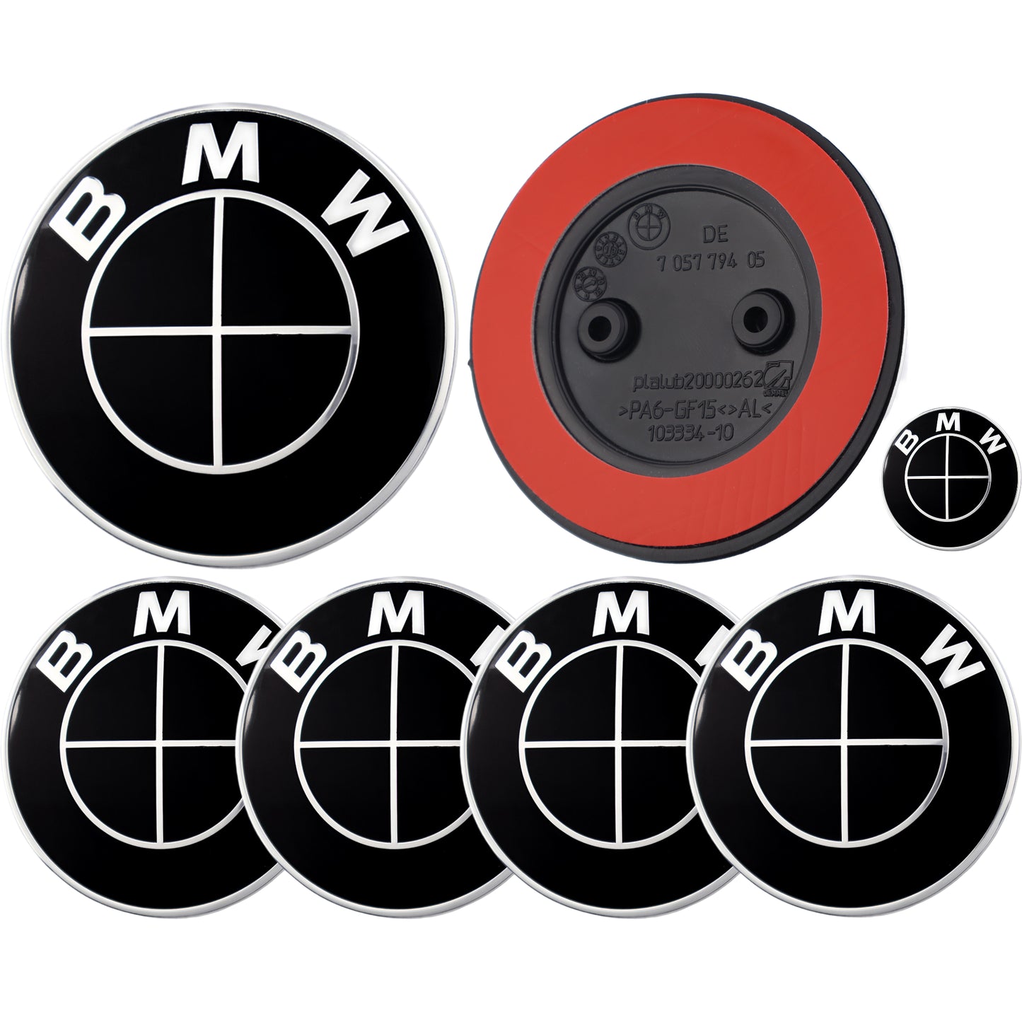 BMW Emblem | Voll Schwarz