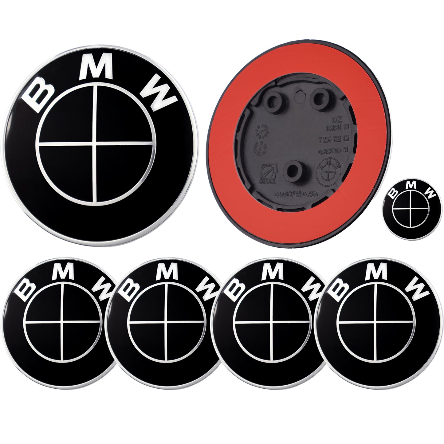BMW Emblem | Voll Schwarz