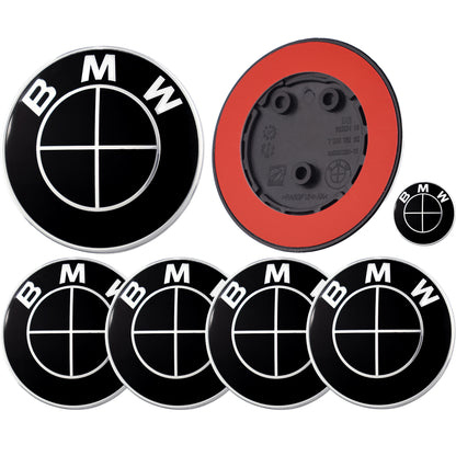BMW Emblem | Voll Schwarz
