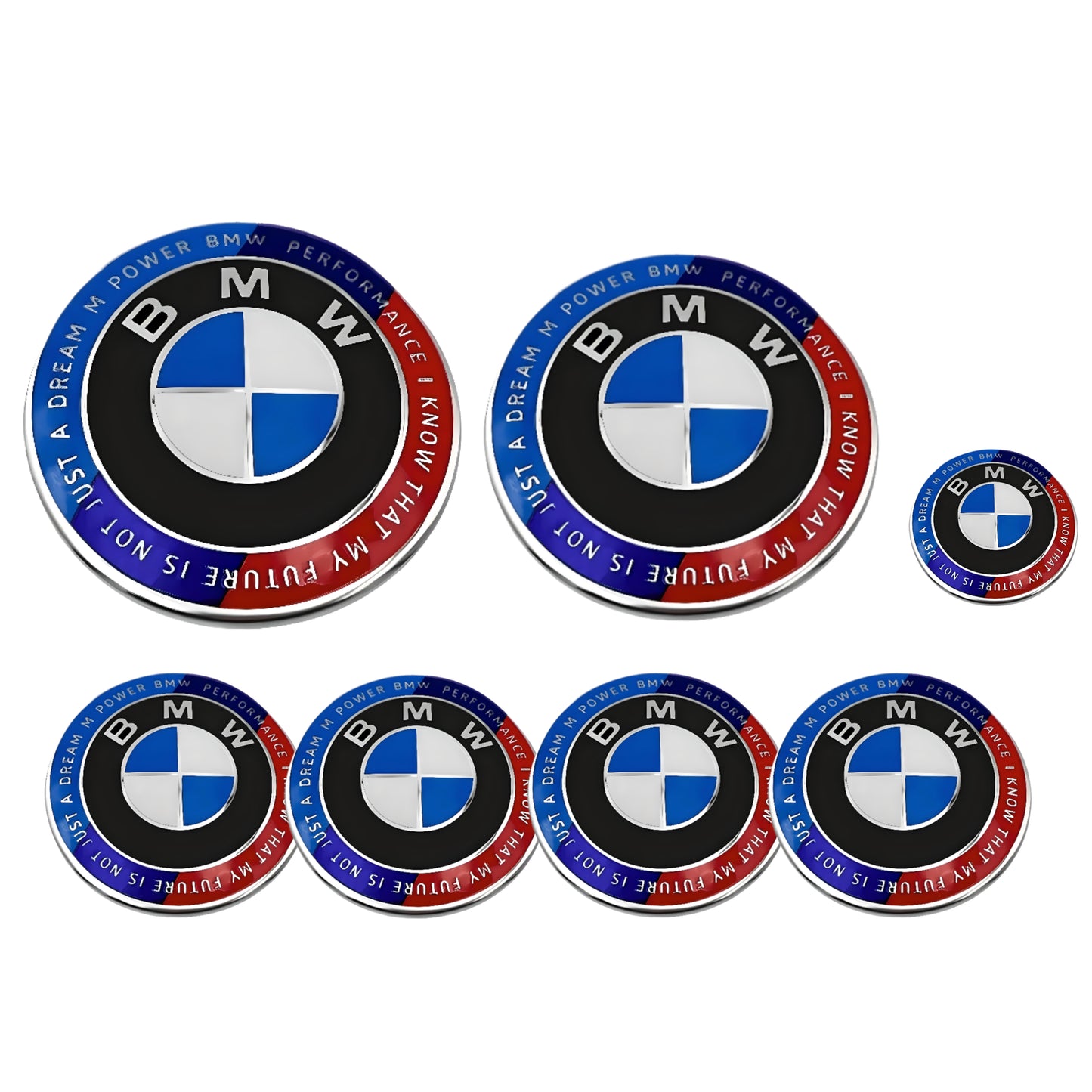 BMW 50th Anniversary Badge | Blue & Red