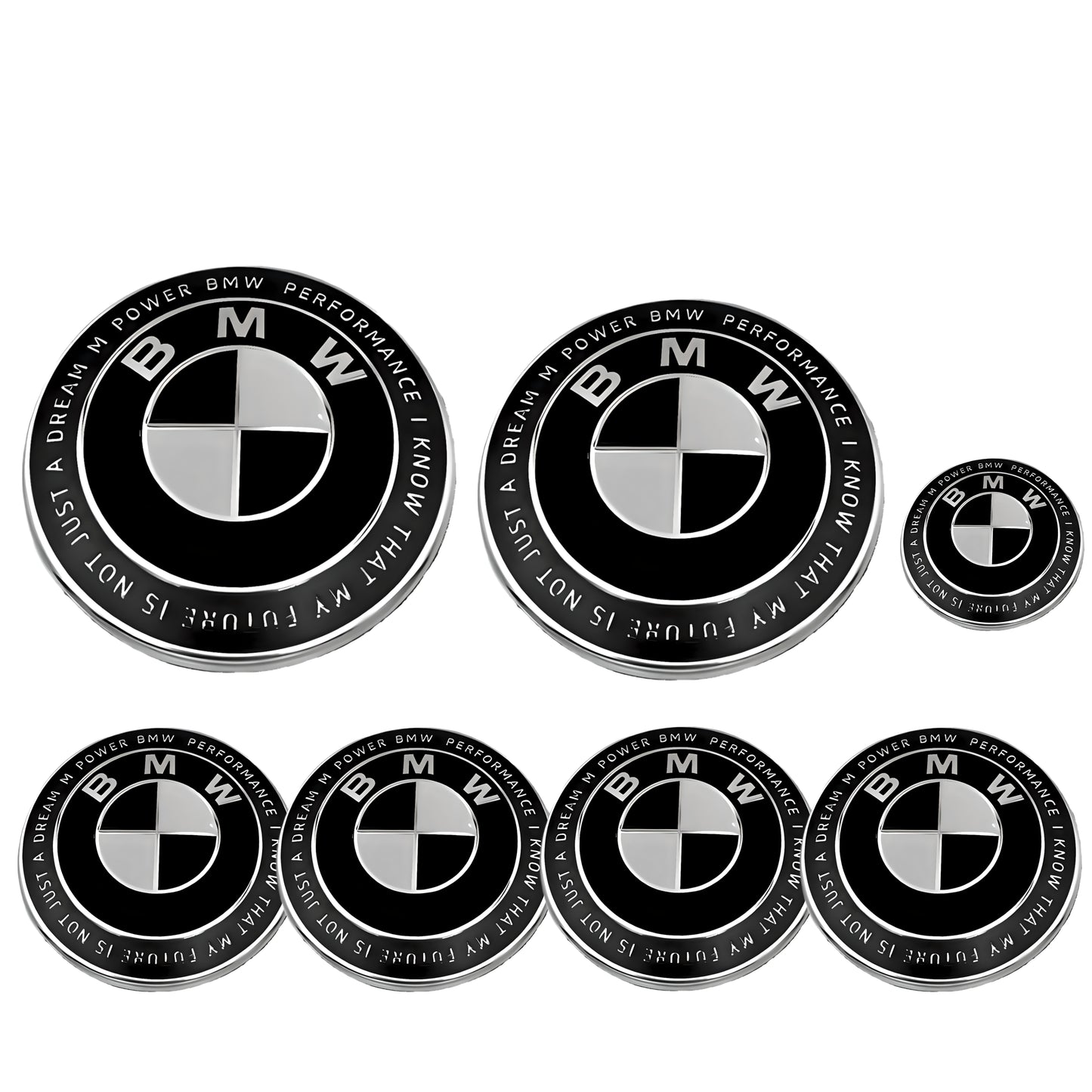 BMW 50th Anniversary Badge | Black & White