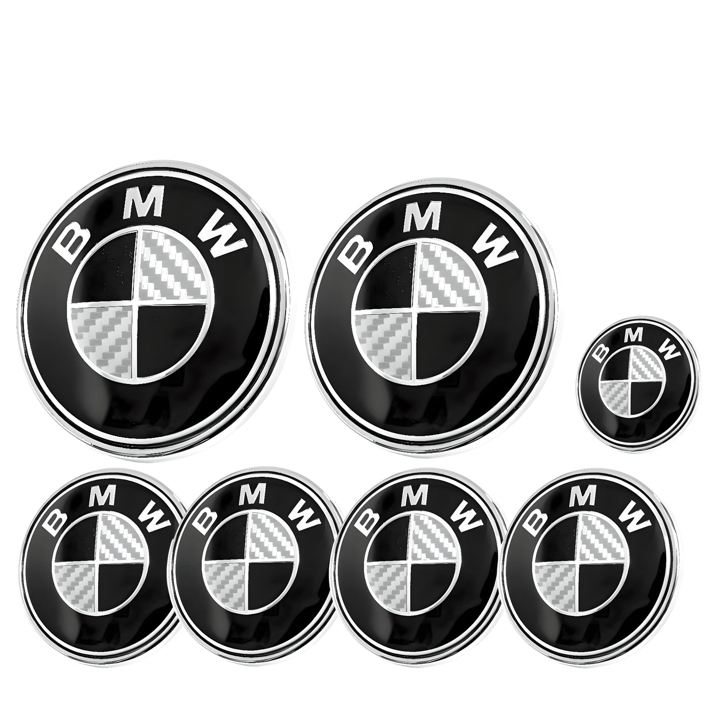 BMW Badge | Black & Grey