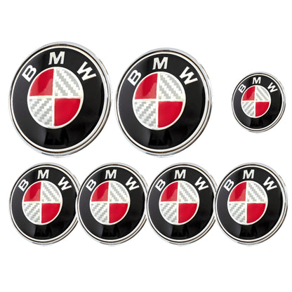 BMW Badge | Red & Grey