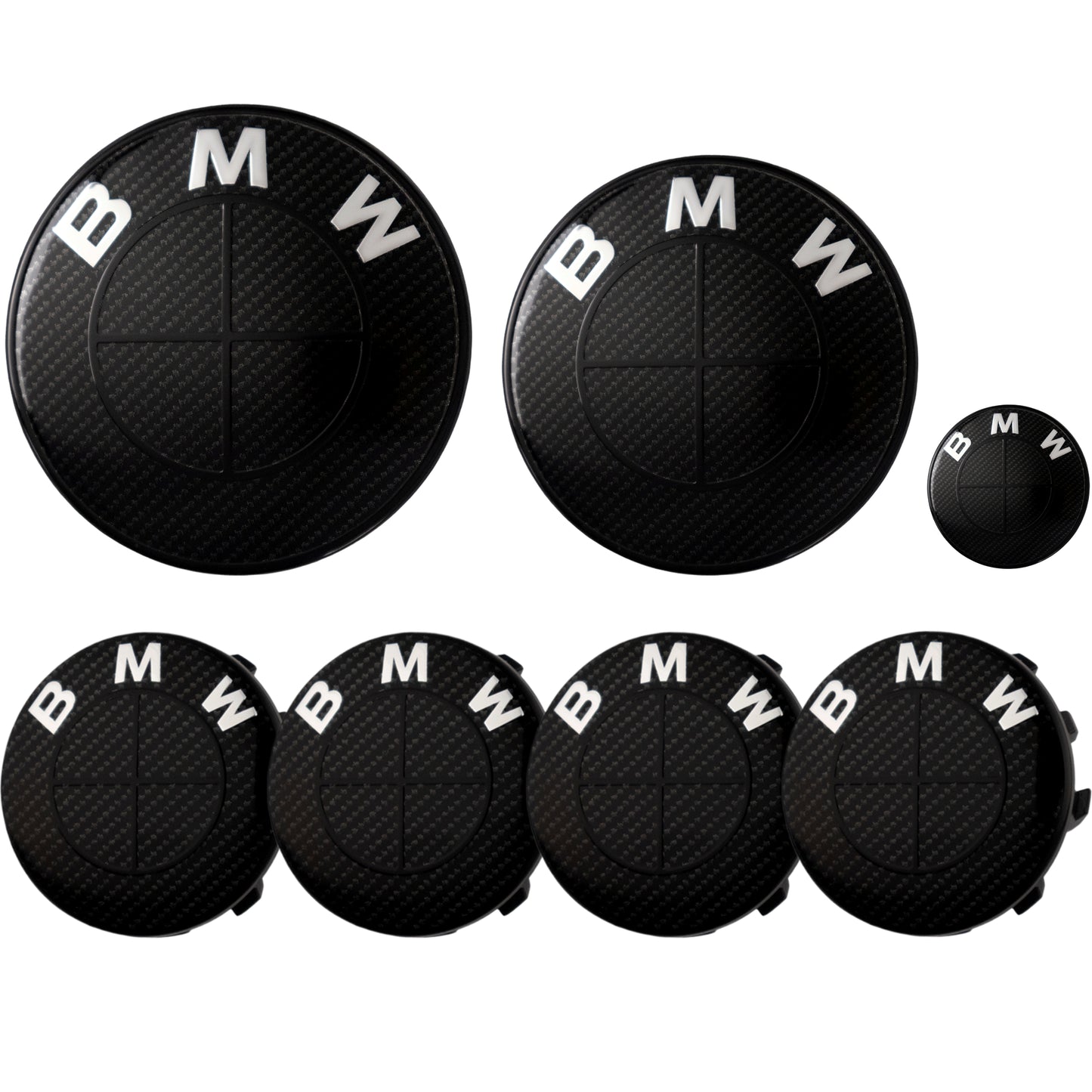 BMW Badge | Black Carbon