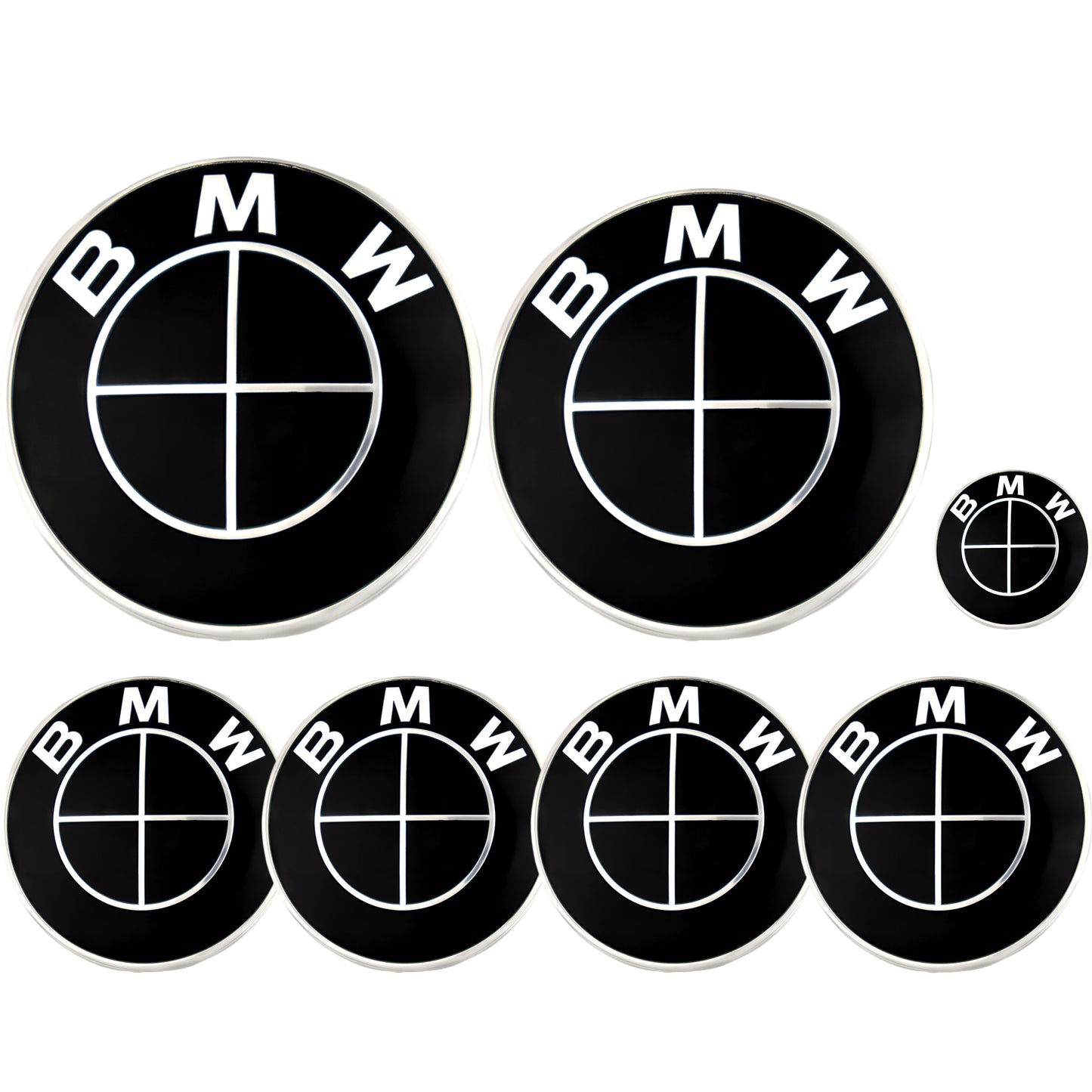 BMW Badge | Full Black