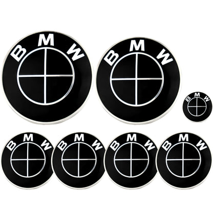 BMW Badge | Full Black