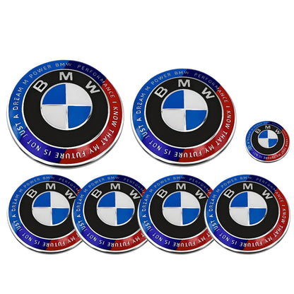 BMW 50th Anniversary Badge | Blue & Red