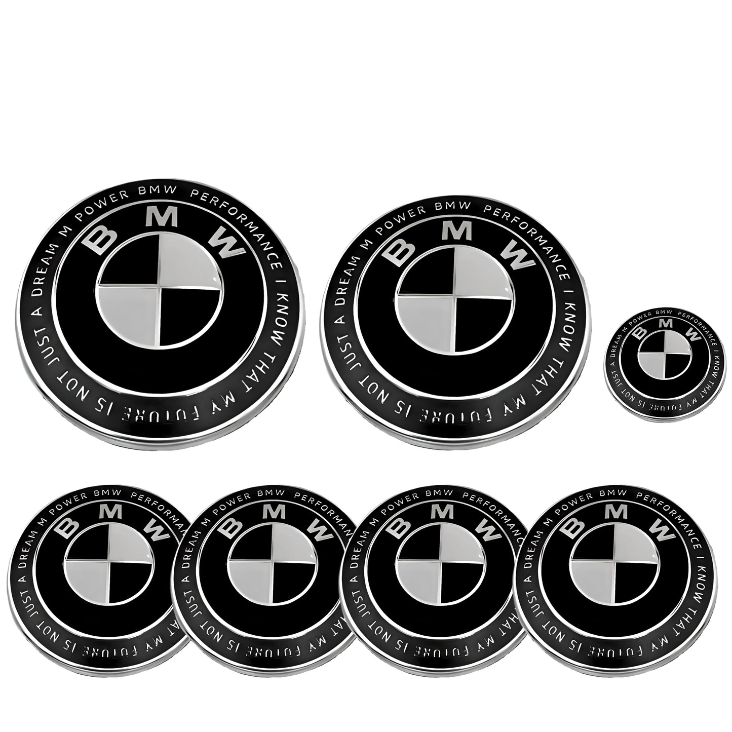 BMW 50th Anniversary Badge | Black & White