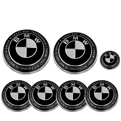 BMW 50th Anniversary Badge | Black & White