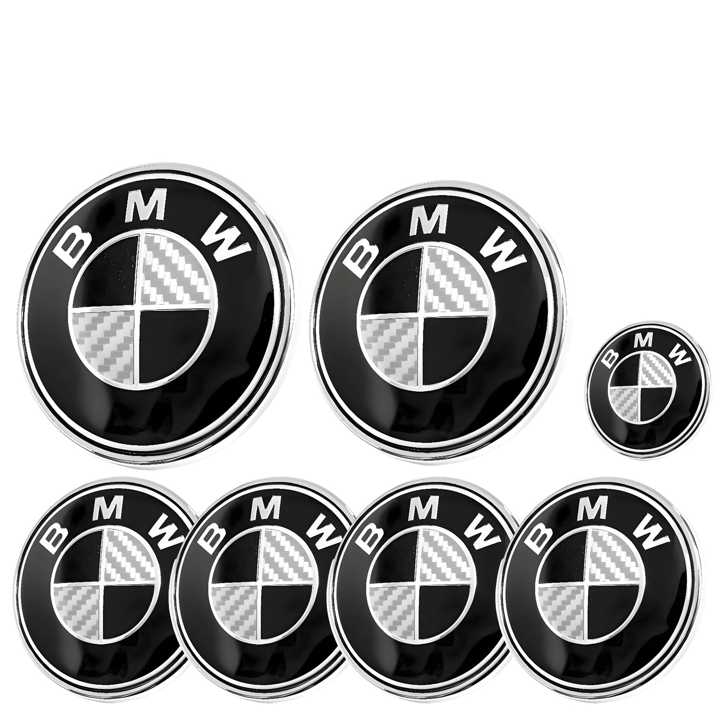 BMW Badge | Black & Grey