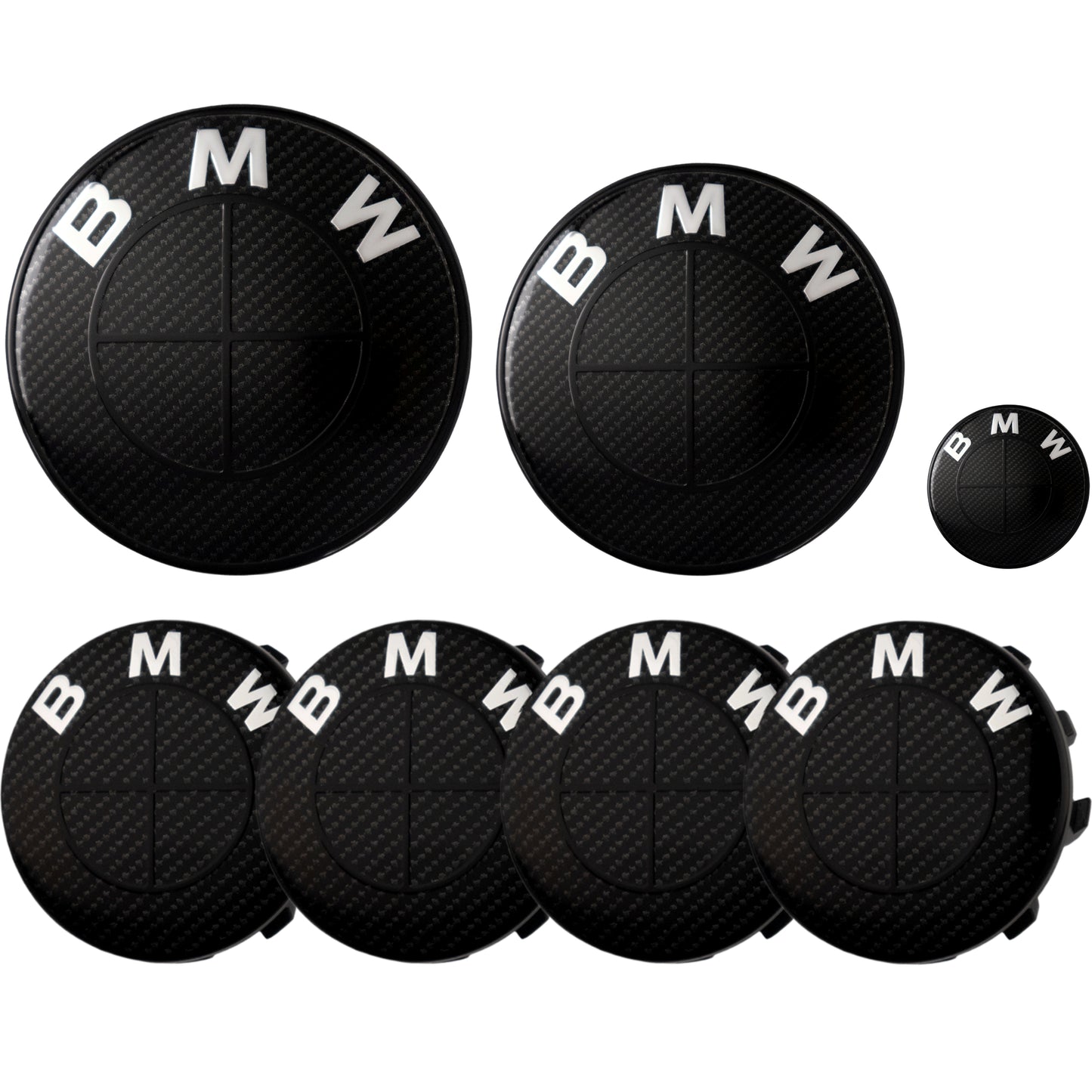 BMW Badge | Black Carbon