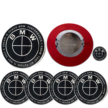 BMW 50th Anniversary Badge | Full Black