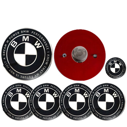 BMW 50th Anniversary Badge | Black & White