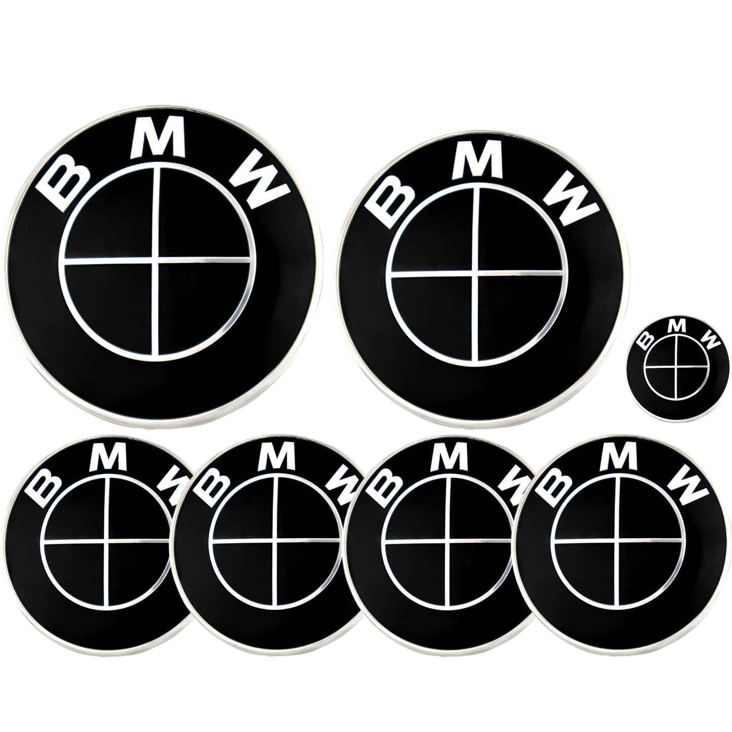 BMW Badge | Full Black