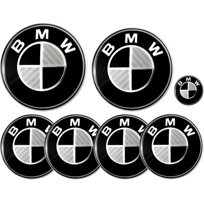 BMW Badge | Black & Grey