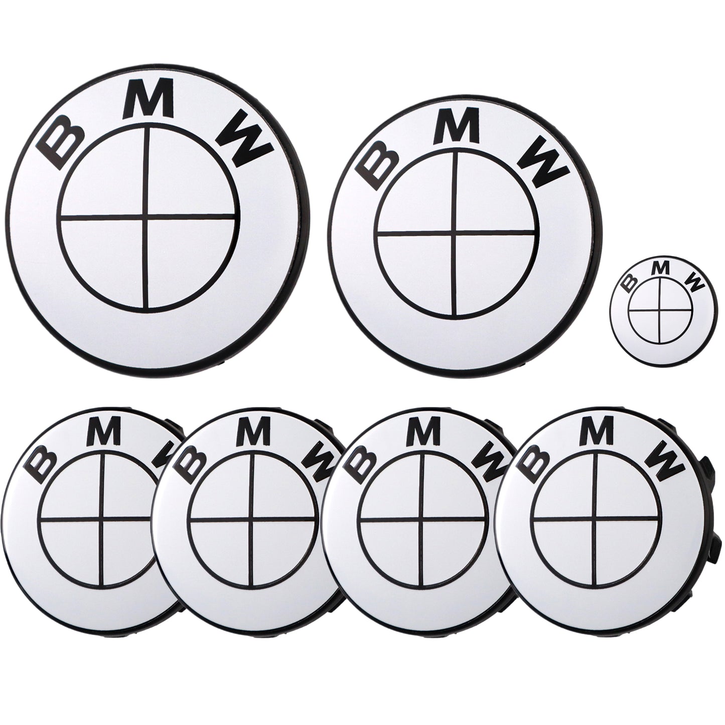 BMW Badge | Gloss White