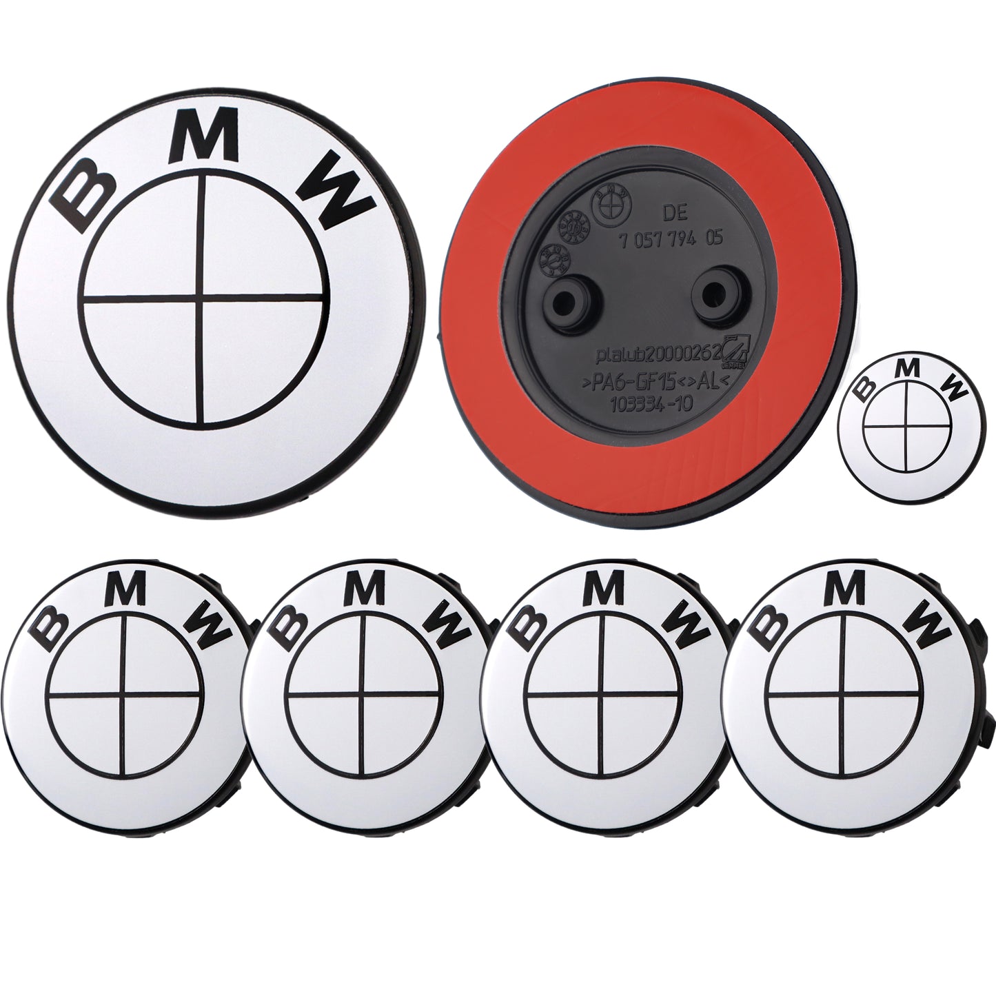 BMW Badge | Gloss White