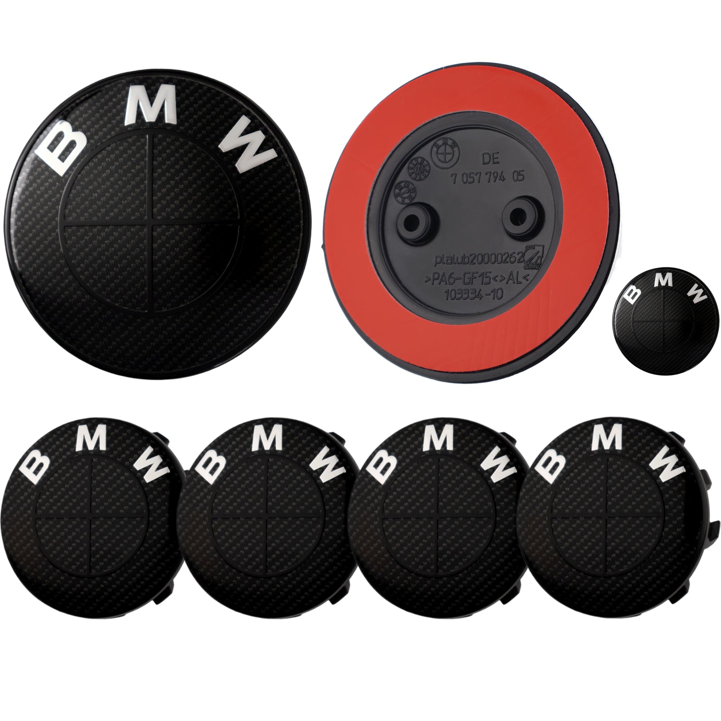 BMW Badge | Black Carbon