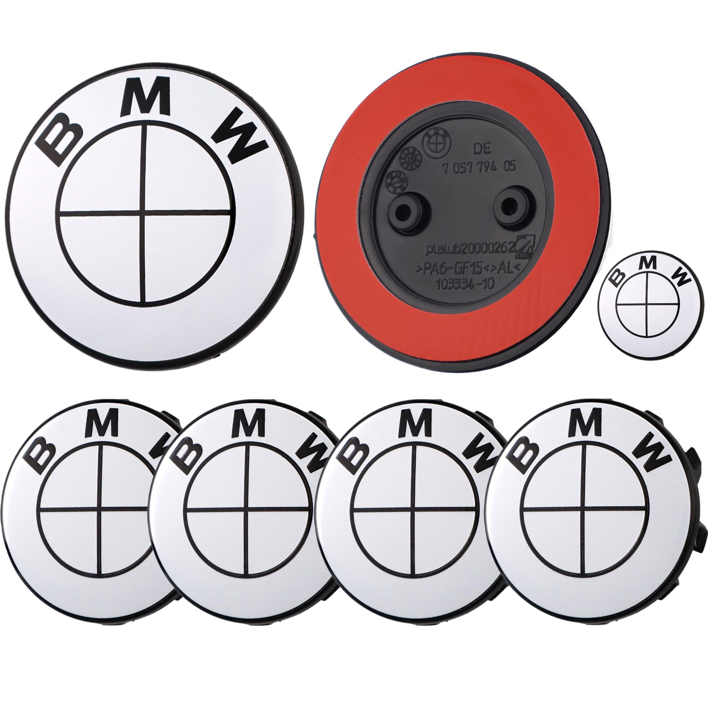 BMW Badge | Gloss White