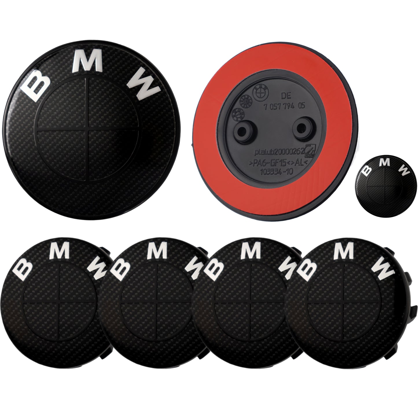 BMW Badge | Black Carbon