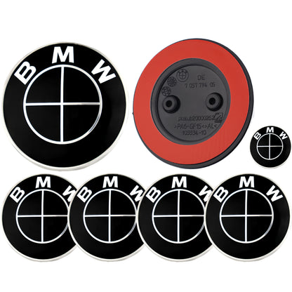 BMW Badge | Full Black