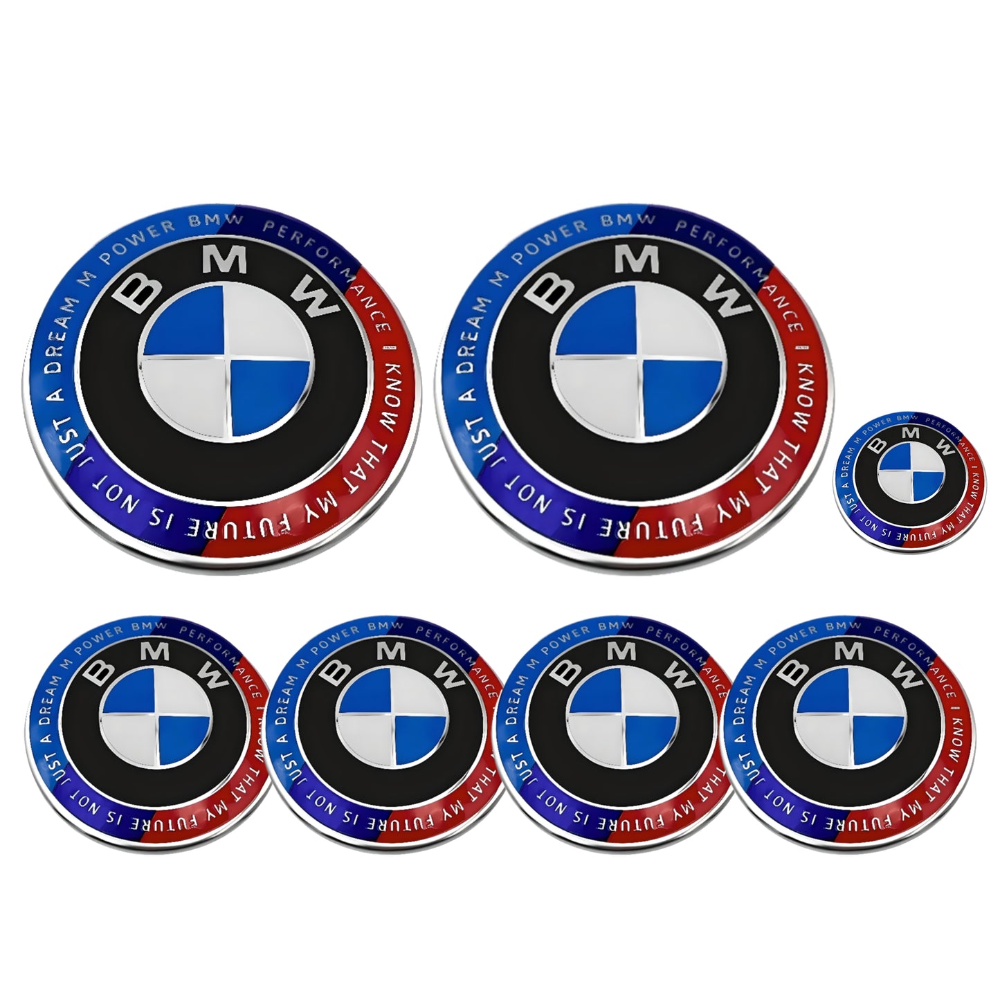 BMW 50th Anniversary Badge | Blue & Red