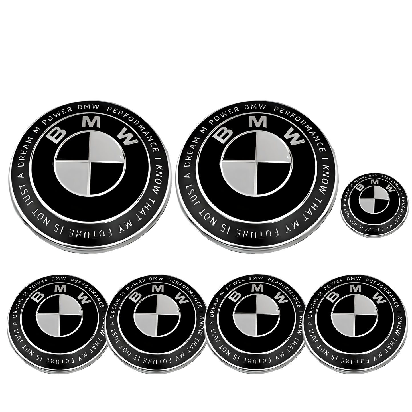 BMW 50th Anniversary Badge | Black & White