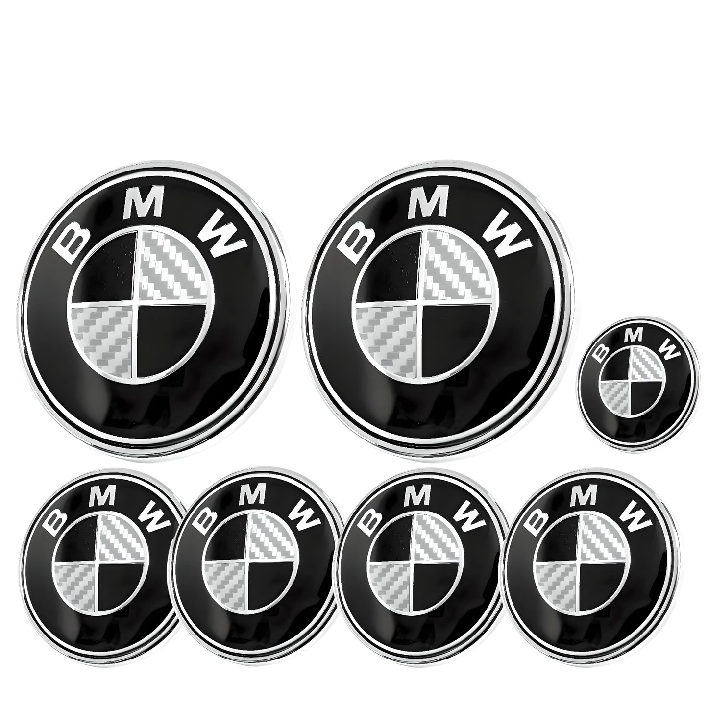 BMW Badge | Black & Grey