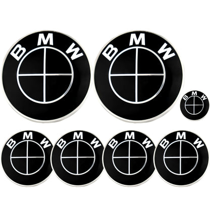 BMW Badge | Full Black