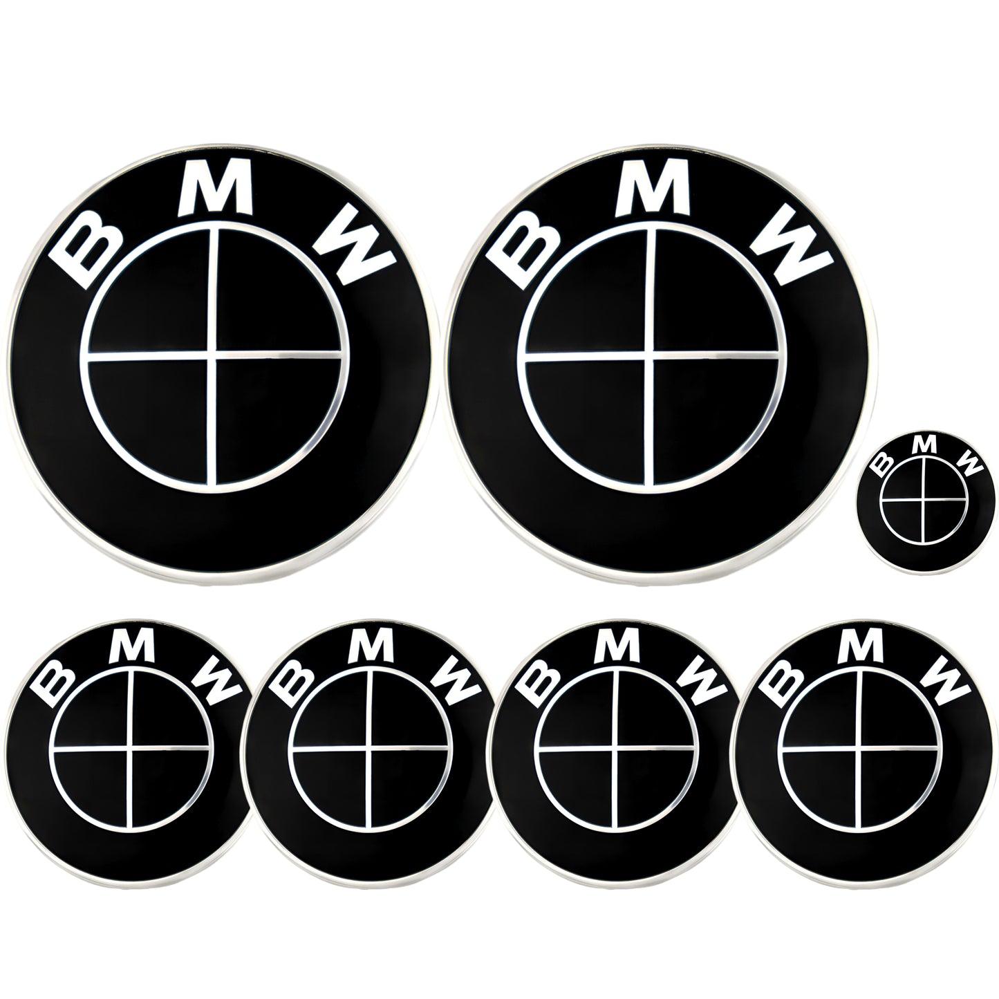 BMW Badge | Full Black