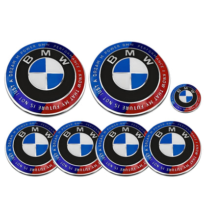 BMW 50th Anniversary Badge | Blue & Red