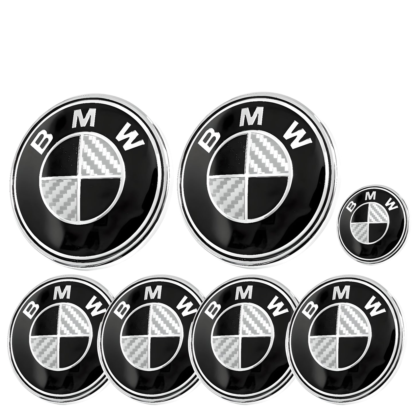 BMW Badge | Black & Grey