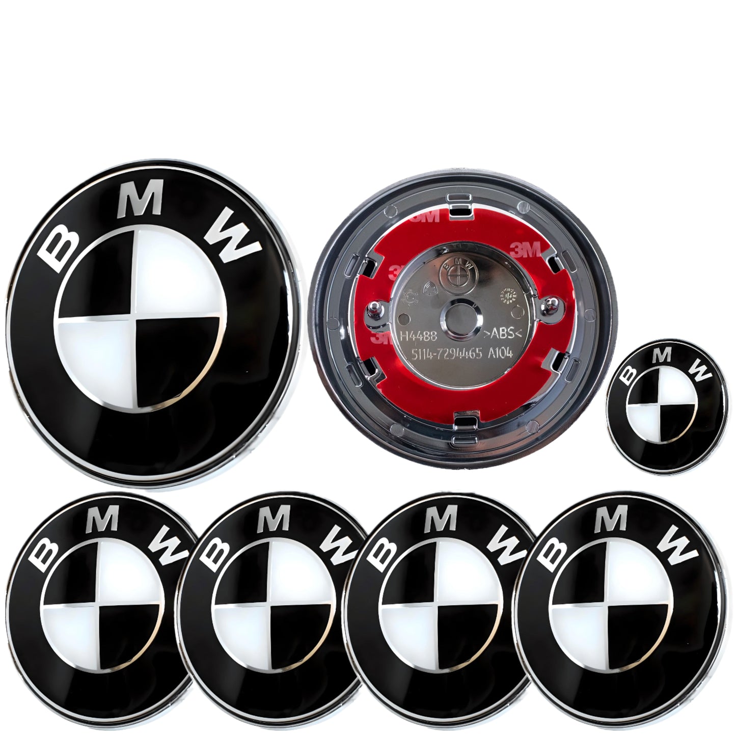 BMW Badge | Black & White