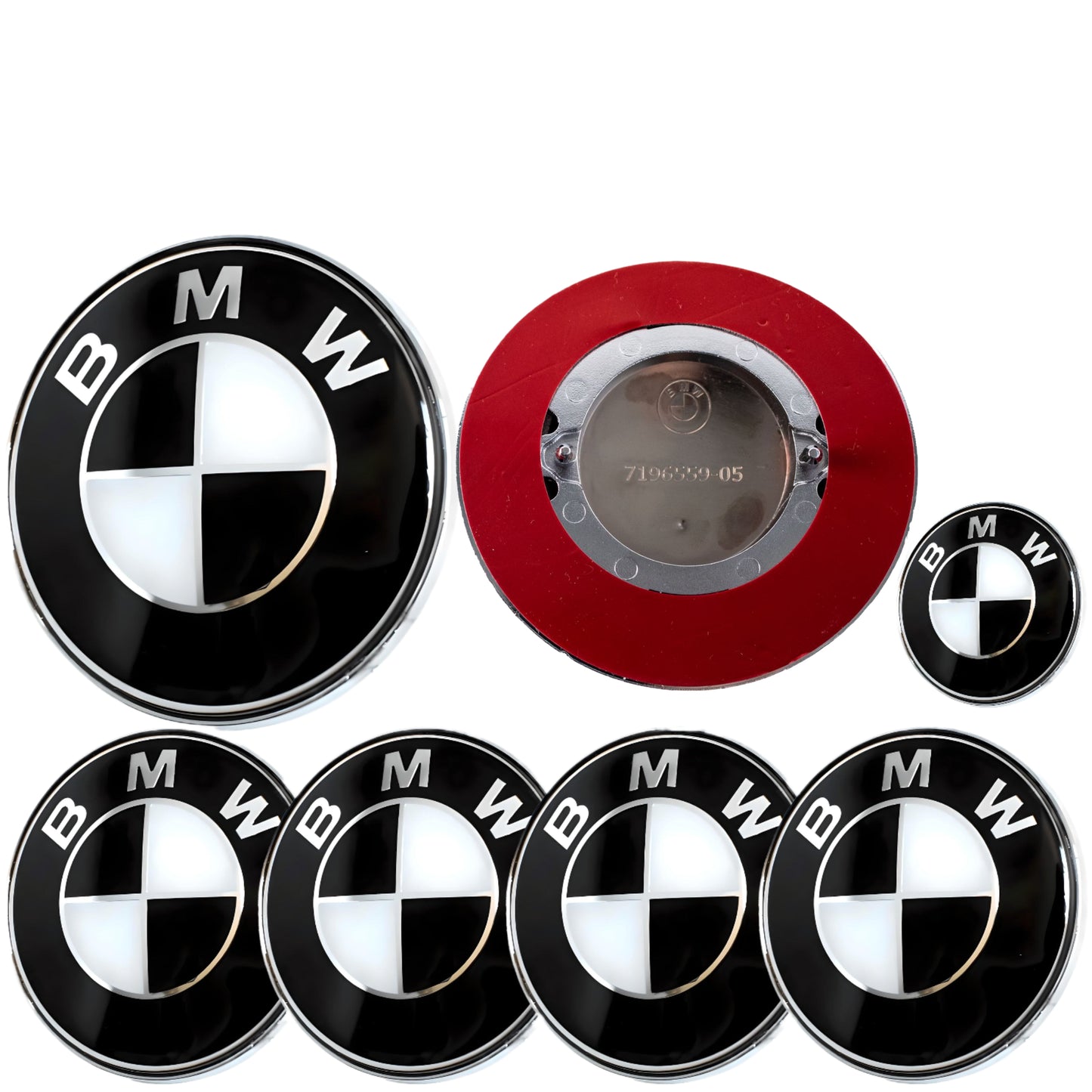 BMW Badge | Black & White