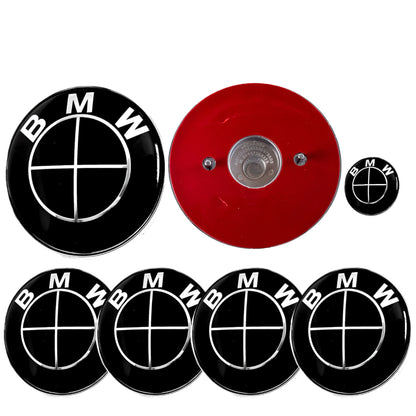 BMW Badge | Full Black